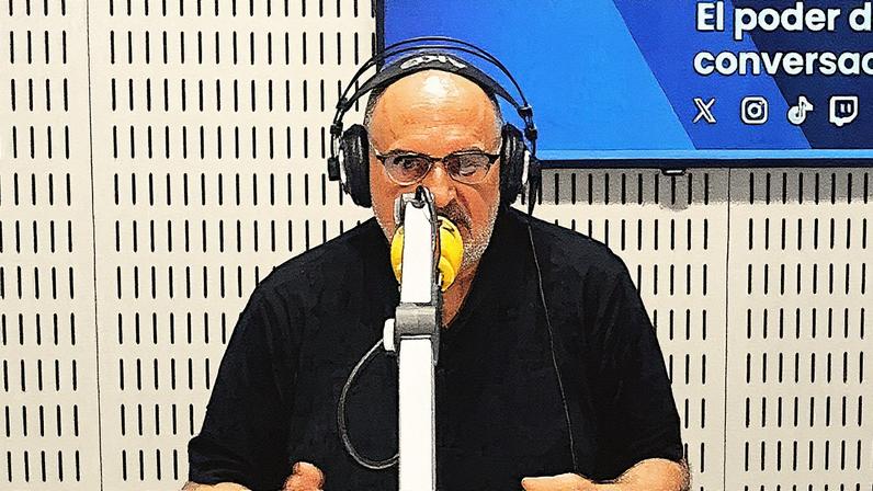 Antón Losada na Cadena SER. (Foto: Cadena SER)