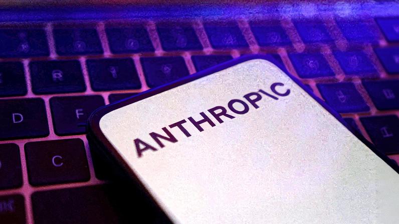 Logo da startup de IA Anthropic (Foto: Dado Ruvic/Reuters)