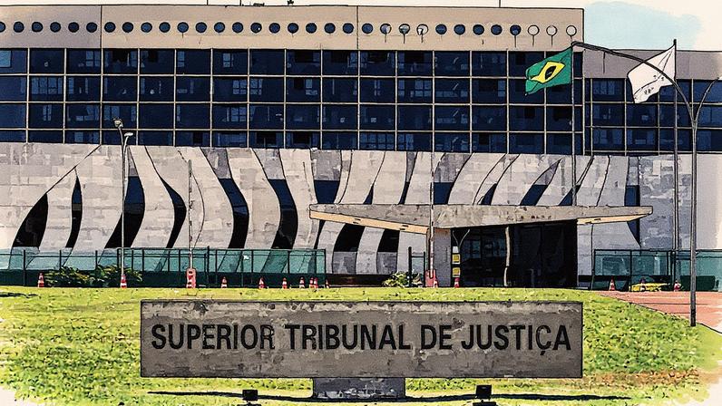 Fachada do Superior Tribunal de Justiça (STJ), em Brasília (Foto: Pablo Jacob/Agência O Globo)