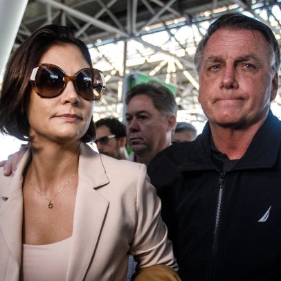 Bolsonaro é alertado sobre desempenho de Michelle em pesquisa eleitoral