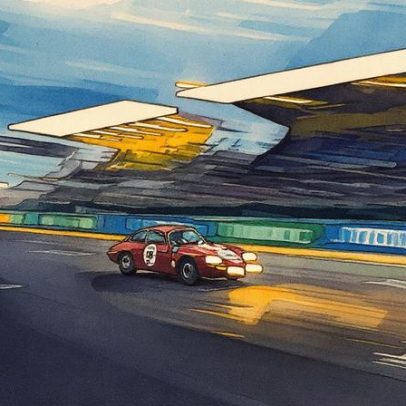 Mais de 800 carros históricos desfilam em Le Mans com glamour e potência