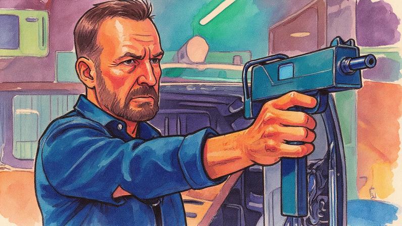 Bob Odenkirk em cena de 'Anônimo 2', filme de Timo Tjahjanto (Foto: Divulgação)