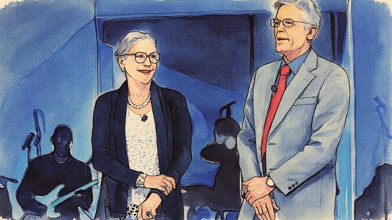 Alice e Jim Walton (Wal-Mart) (Foto: Sarah Bentham/Bloomberg/Getty Images)