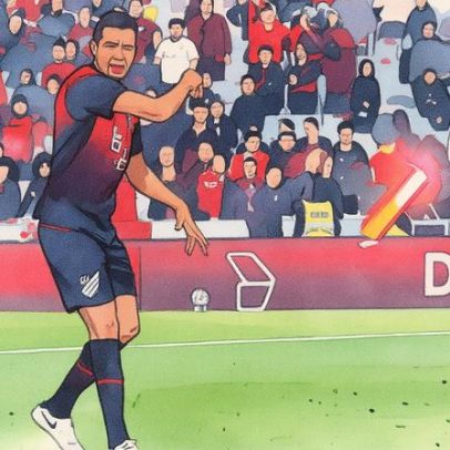 Athletico pode ser punido após torcida lançar sinalizadores no campo