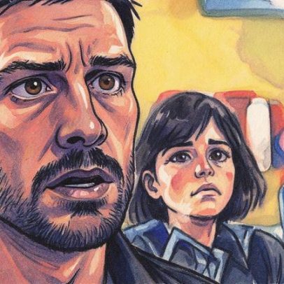 Namorado de Nina agride Filipa e cai da varanda em cena impactante da novela