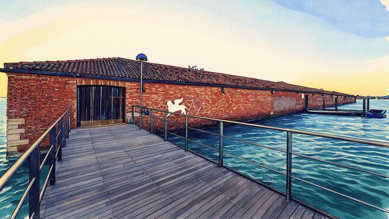 Antiga estação de quarentena Lazzaretto Vecchio recebe experiências de realidade virtual, aumentada e mista durante o Festival Internacional de Cinema de Veneza (Foto: Reprodução)