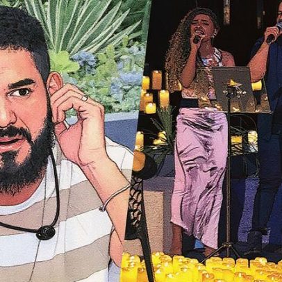 Cantor expressa preocupação e celebra Sexta-feira à luz de velas