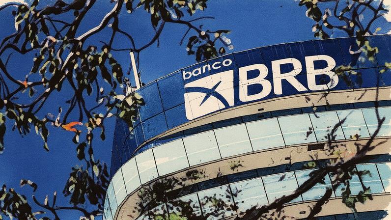 Fachada do BRB em Brasília (Foto: Adriano Machado/1.abr.2025-REUTERS)