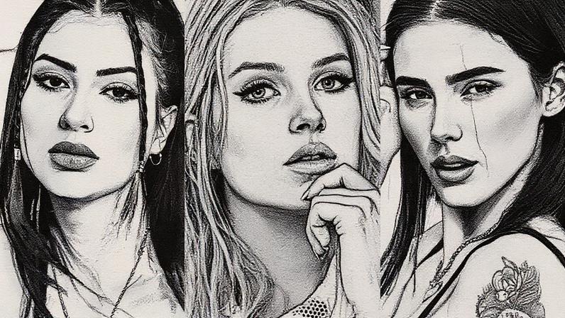 Maia Lozano, Lottie Moss e Fernanda Campos (Foto: Divulgação CO Assessoria)