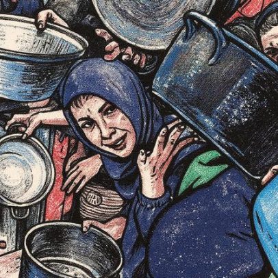 Gaza registra 281 mortes por fome, incluindo duas crianças e oito pessoas em total