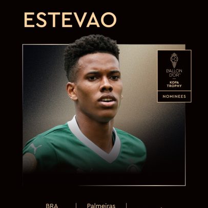 Estêvão é indicado ao prêmio de melhor jogador sub-21 junto com Yamal e Doué