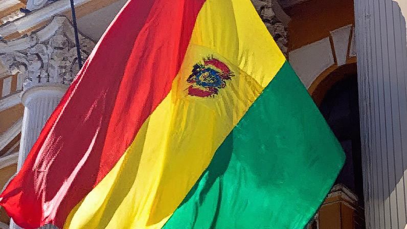 Bandeira da Bolívia (Foto: GettyImages)