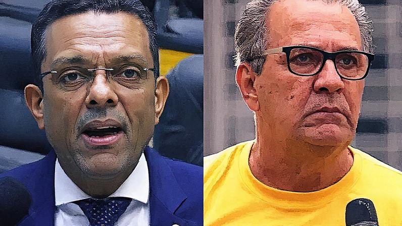Otoni de Paula e Silas Malafaia: deputado já ficou na mira do aliado de Bolsonaro (Foto: Redes sociais/Reprodução)
