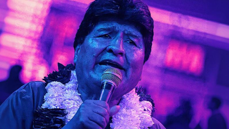 Evo Morales, ex-presidente da Bolívia (Foto: David Flores/AFP)