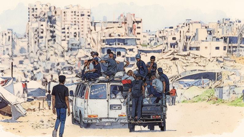 O exército israelense quer que as pessoas deixem Gaza City antes de avançar - Foto: Getty Images