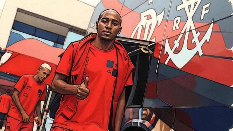 Lorran se tornou o jogador mais jovem a marcar um gol pelo Flamengo (Foto: Reprodução)