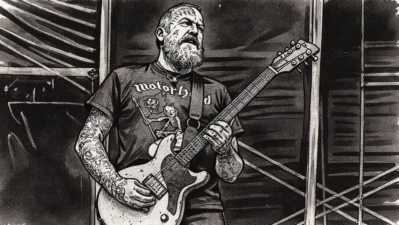 Brent Hinds, membro co-fundador do Mastodon, abordou o tema meses após sua saída da banda, confirmando que foi "expulso" do grupo. (Foto: Reprodução)