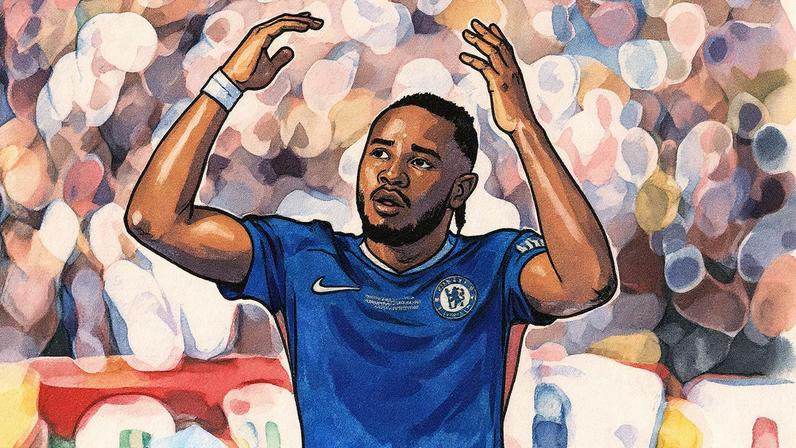Nkunku está na lista de transferências do Chelsea (Foto: Luke Hales/Getty Images/AFP)