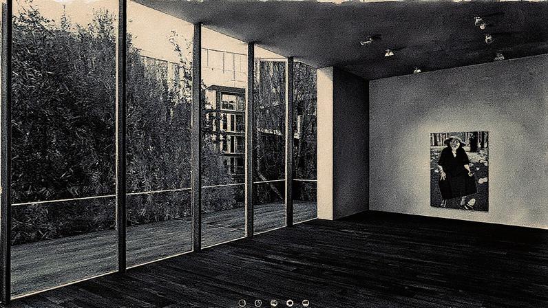Captura de tela da Live / Archive, a nova plataforma que hospeda exposições ao vivo e arquivadas da galeria Victoria Miro (Foto: Victoria Miro)