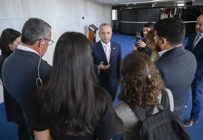 Bolsonaristas deixam plenário do Senado após acordo com Alcolumbre e partidos