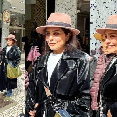 Influenciador oferece R$ 200 para Leticia Sabatella participar de vídeo na rua