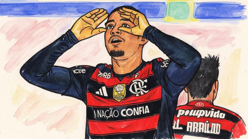 Samuel Lino é o novo motor do Flamengo (Foto: Flamengo)