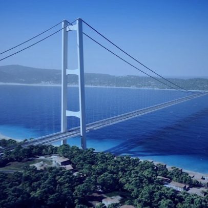 Itália aprova construção de ponte suspensa que ligará a Sicília ao continente