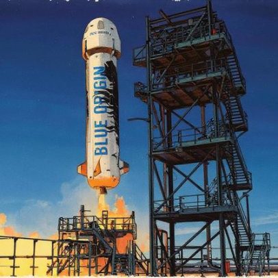 Blue Origin aceita bitcoin como forma de pagamento para viagens espaciais
