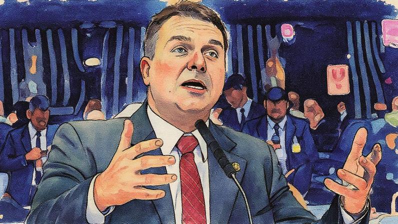 Senador Flávio Bolsonaro (PL-RJ) (Foto: Roque de Sá/Agência Senado)