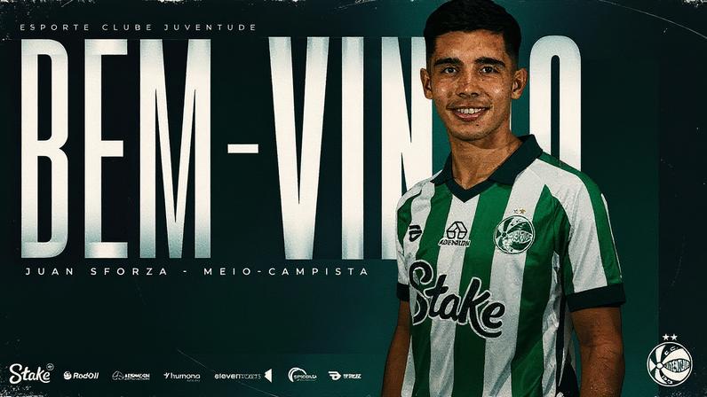 Vasco empresta Sforza ao Juventude (Foto: Divulgação/Juventude)