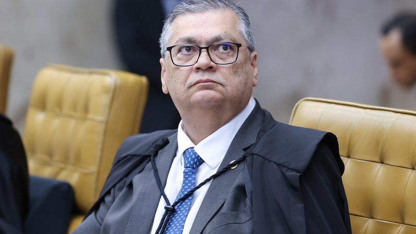 Ministro Flávio Dino durante sessão do STF (Foto: Antonio Augusto/STF/28-05-2025)