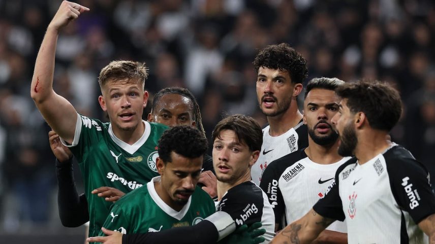 Corinthians e Palmeiras jogam duelo decisivo nesta quarta (Foto: Cesar Greco/Palmeiras)