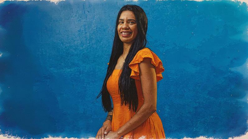 Mulher de 29 anos, analista de redes sociais, posa para a foto em Guarulhos (Grande São Paulo) (Foto: Reprodução)