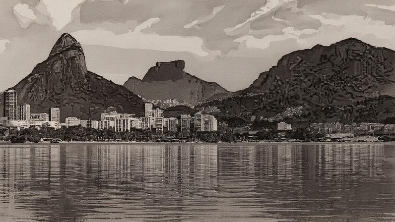 Lagoa Rodrigo de Freitas (Foto: Júlia Aguiar)