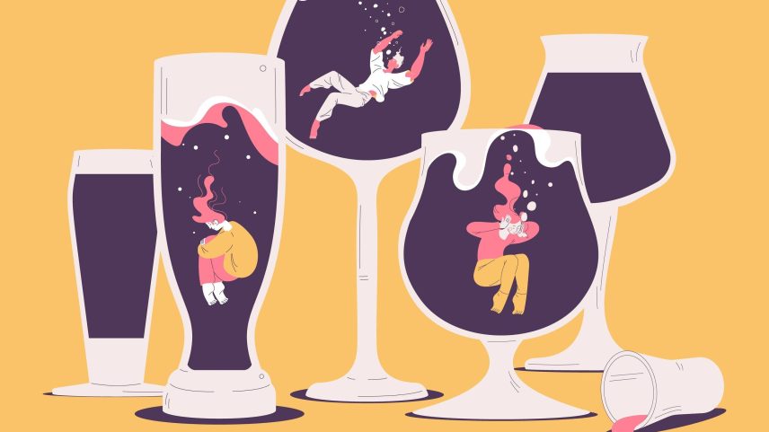Os primeiros dias foram os mais duros. Eu me sentia irritada, ansiosa e triste. A bebida estava ligada a muitos momentos do meu dia (Foto: Yokunen/Adobe Stock)