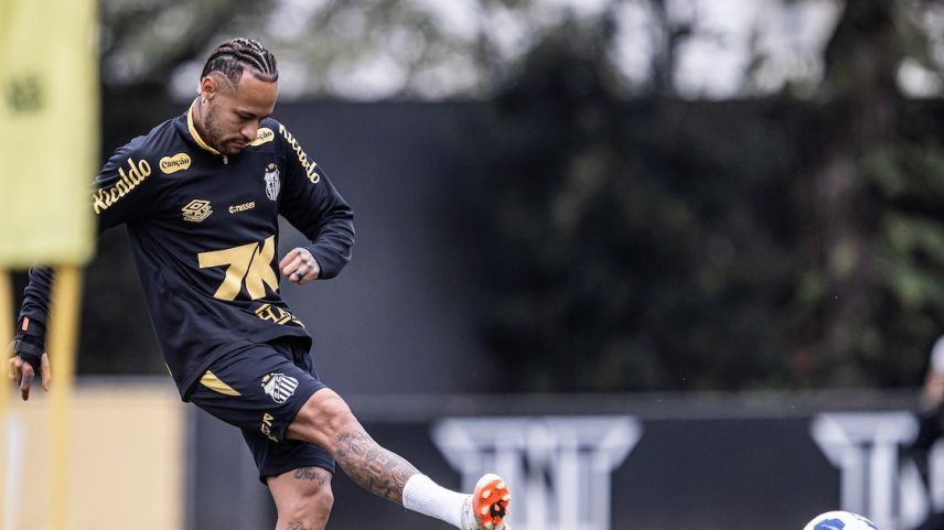 Neymar é alvo de críticas de torcedores do Santos. (Foto: Raul Baretta/Santos FC)