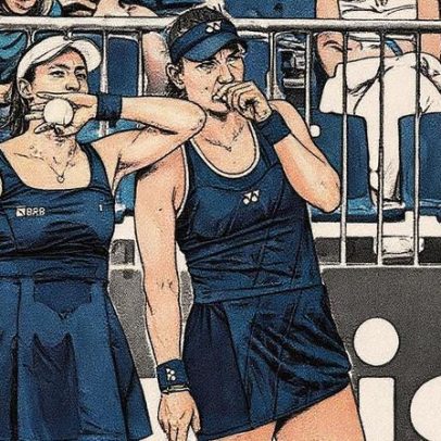 Stefani e Babos avançam na estreia em Cincinnati após vitória em três sets