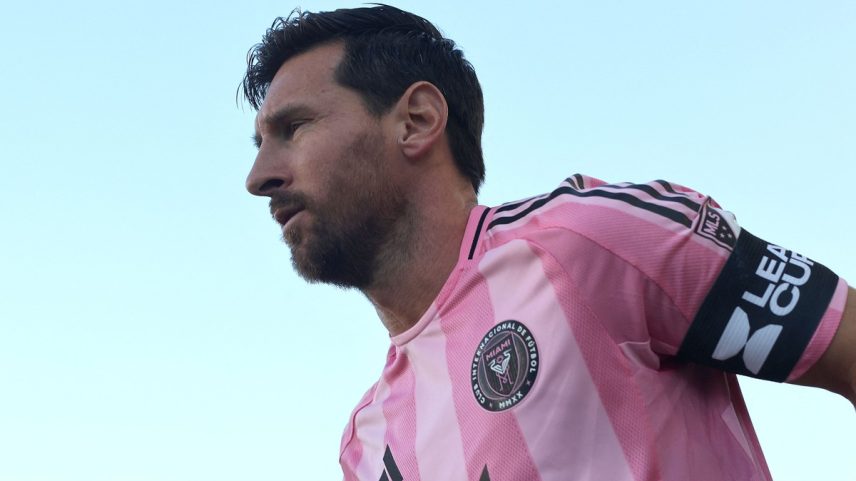 Messi ficará de fora do clássico do Inter Miami contra o Orlando (Foto: Leonardo Fernandez/Getty Images/AFP)