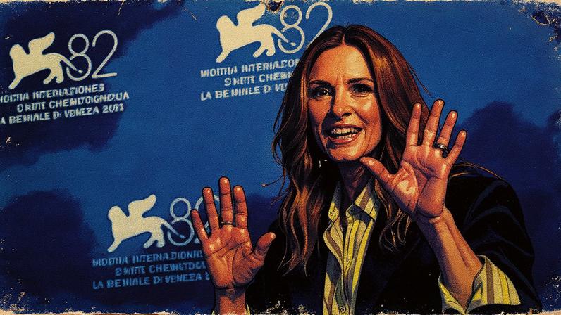 Julia Roberts no Festival de Veneza 2025 (Foto: Reprodução)