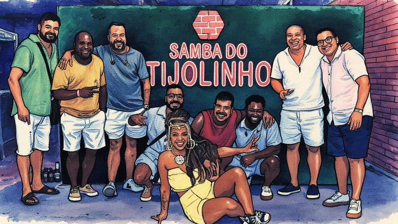 Samba do Tijolinho celebra 10 anos com show do Grupo Revelação no Shopping Boulevard (Foto: Divulgação)