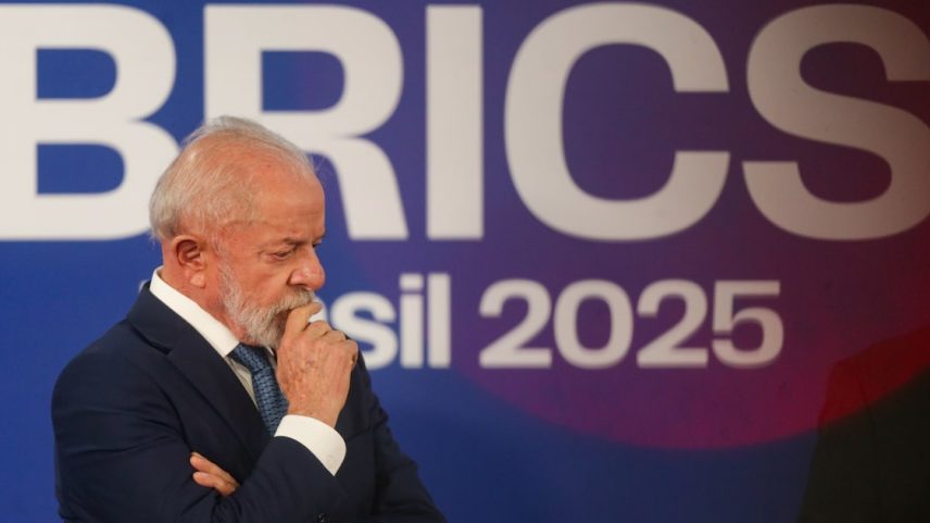 Lula durante a cúpula do Brics realizada no Rio de Janeiro em julho (Foto: Pedro Kirilos/Estadão)
