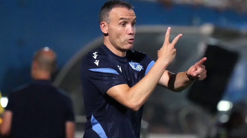 Sergio Francisco durante a partida amistosa da Real Sociedad contra o Yokohama FC no dia 25 de julho. (Foto: Koji Watanabe/Getty Images)