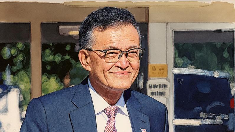 Lip-Bu Tan, CEO da Intel Corp., sai após uma reunião na Casa Branca em Washington, DC, EUA, na segunda-feira, 11 de agosto de 2025. (Foto: Alex Wroblewski | Bloomberg | Getty Images)