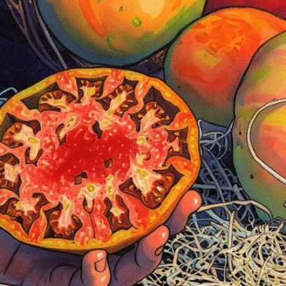 Tomate Huevo de Toro renasce em Málaga e conquista novos admiradores