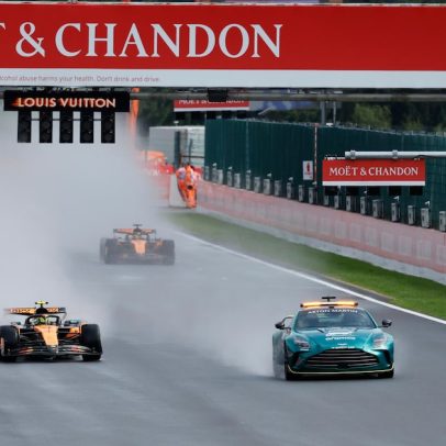 A chuva afeta desempenho e segurança na Fórmula 1 moderna