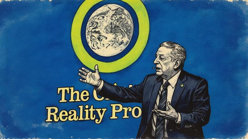 Al Gore durante palestra no The Climate Reality Project, no Rio. (Foto: The Climate Reality Project/Divulgação)