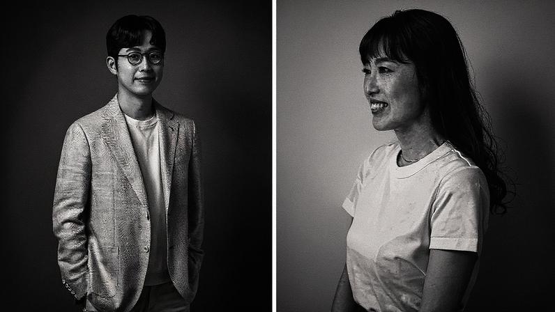 Seokho Jeong, o diretor da Art Busan, e Eri Takane, a diretora da Tokyo Gendai (Foto: Courtesy Art Busan and Tokyo Gendai)