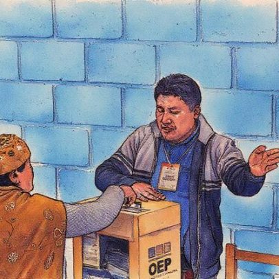 Candidatos a vice-presidente se destacam nas eleições da Bolívia