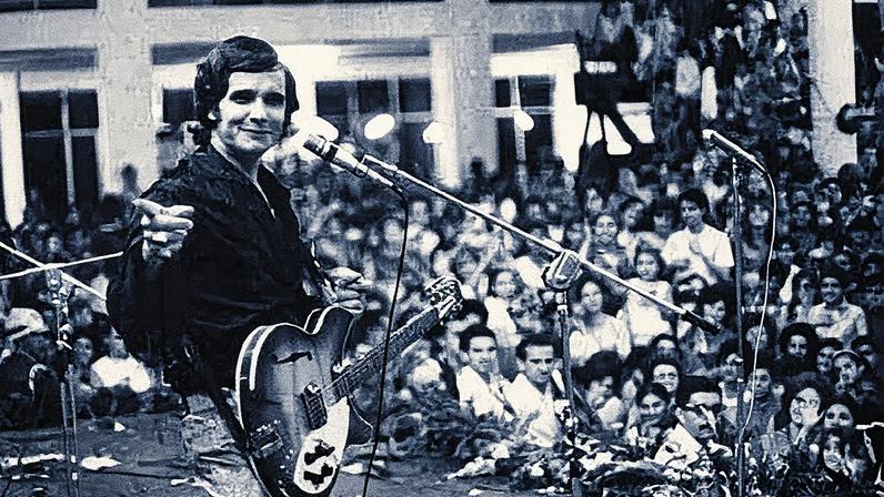 Roberto Carlos: cantor foi um dos símbolos da jovem Guarda (Foto: robertocarlos.com/Reprodução)