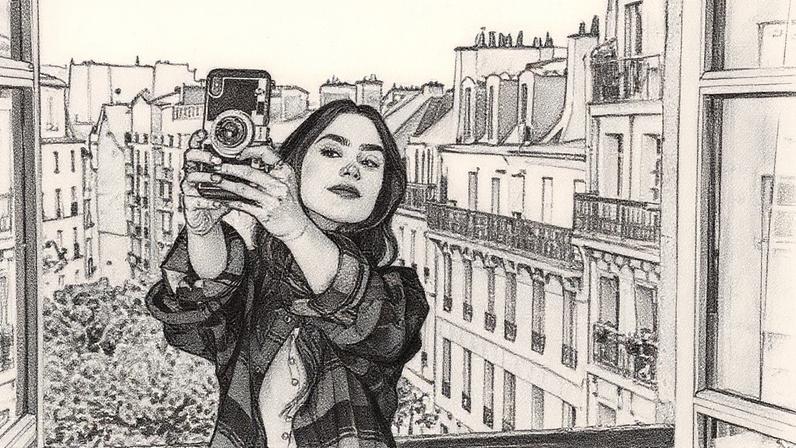 Cena da série da Netflix 'Emily em Paris' (Foto: Divulgação)
